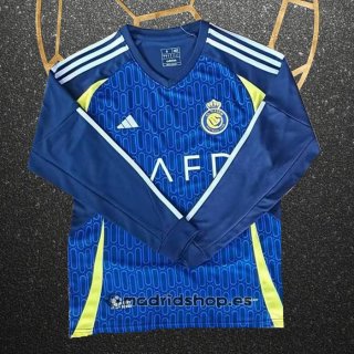 Camiseta Al Nassr Segunda Manga Larga 24-25