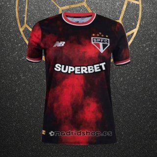 Camiseta Sao Paulo Tercera Mujer 2024