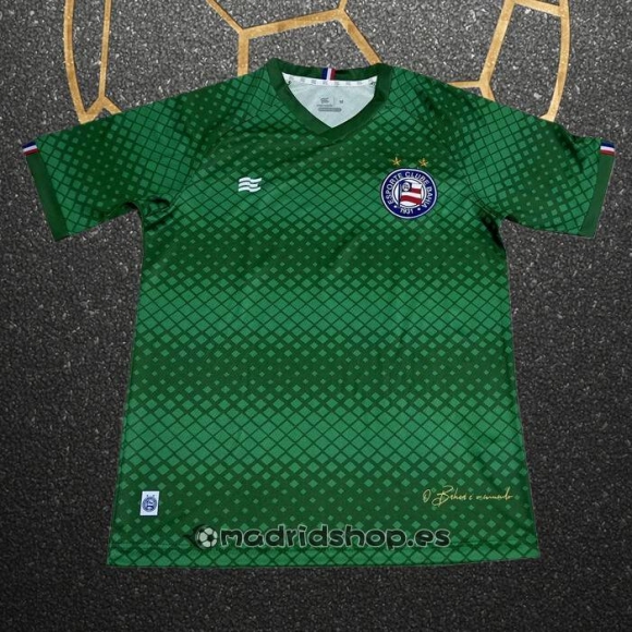 Tailandia Camiseta Bahia Portero 2023 Verde