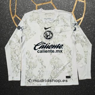 Camiseta America Portero Manga Larga 24-25 Blanco