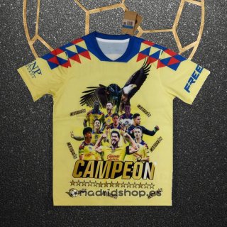 Tailandia Camiseta America Champion 2024-25 Amarillo