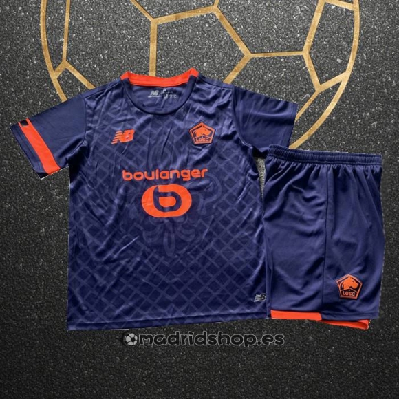 Camiseta Lille Tercera Nino 23-24