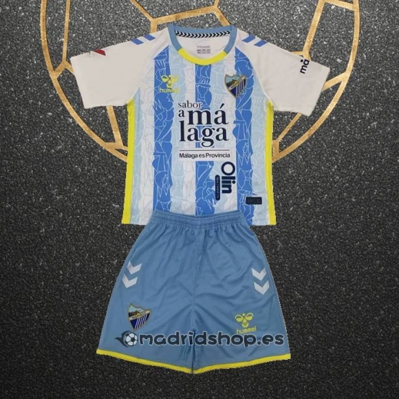 Camiseta Malaga Primera Nino 24-25