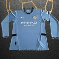 Camiseta Manchester City Primera Manga Larga 24-25