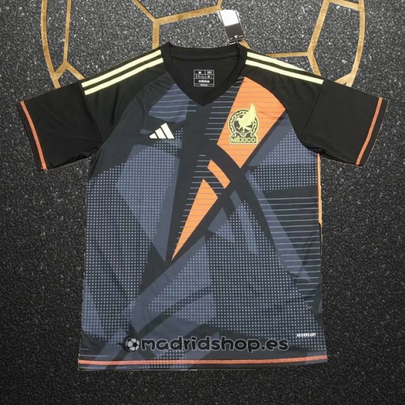 Tailandia Camiseta Mexico Portero 2024 Negro