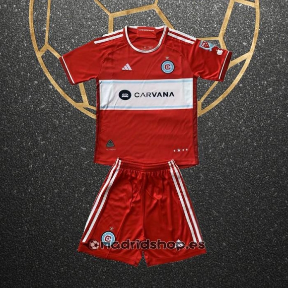 Camiseta Chicago Fire Primera Nino 24-25