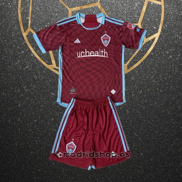 Camiseta Colorado Rapids Primera Nino 24-25