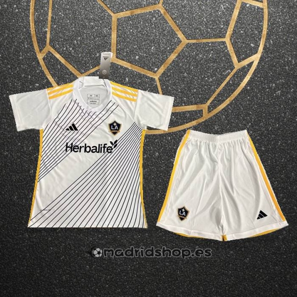 Camiseta Los Angeles Galaxy Primera Nino 24-25