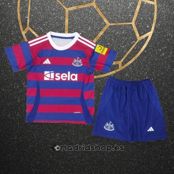 Camiseta Newcastle United Segunda Nino 24-25