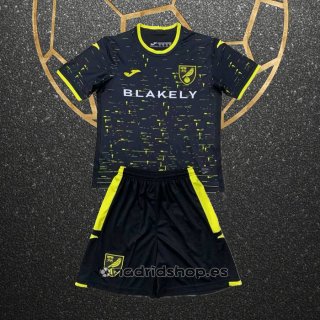 Camiseta Norwich City Segunda Nino 24-25