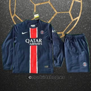 Camiseta Paris Saint-Germain Primera Manga Larga Nino 24-25