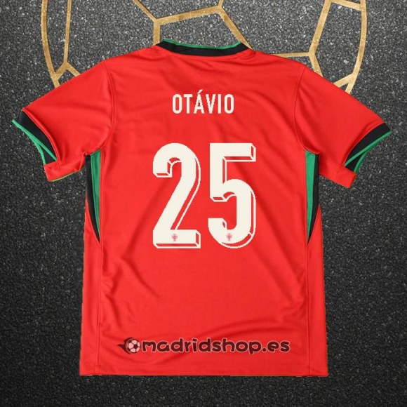 Camiseta Portugal Jugador Otavio Primera Eurocopa 2024