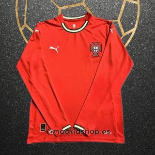 Camiseta Portugal Primera Manga Larga 2025