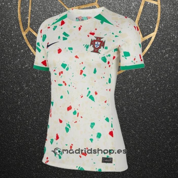 Camiseta Portugal Segunda Mujer 2023