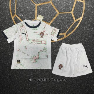 Camiseta Portugal Segunda Nino 2025