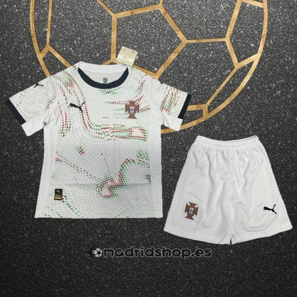 Camiseta Portugal Segunda Nino 2025