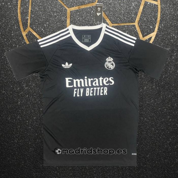 Camiseta Real Madrid Portero 24-25 Negro