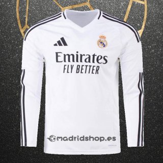 Camiseta Real Madrid Primera Manga Larga 24-25