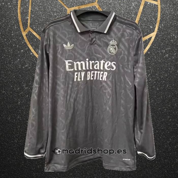 Camiseta Real Madrid Tercera Manga Larga 24-25