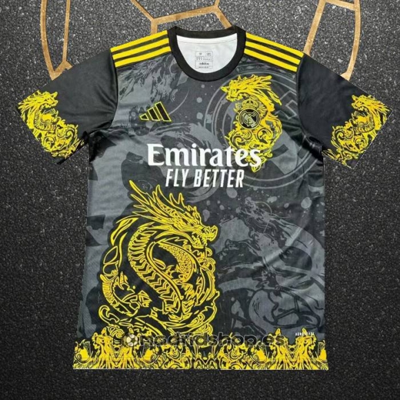 Tailandia Camiseta Real Madrid Dragon 2024-25 Gris