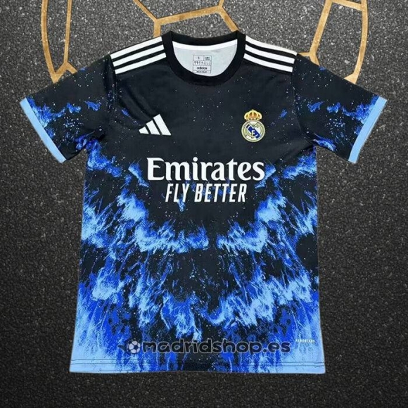 Tailandia Camiseta Real Madrid Special 24-25 Negro Azul