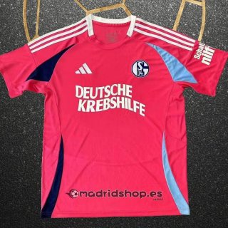 Tailandia Camiseta Schalke 04 Portero Pink October 24-25