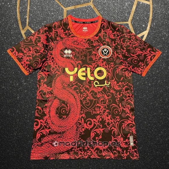 Camiseta Pre Partido del Sheffield United Chinese New Year 24-25