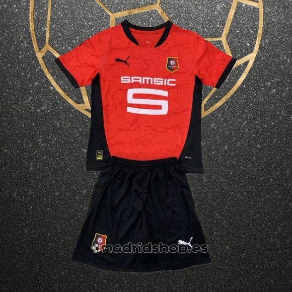 Camiseta Stade Rennais Primera Nino 24-25