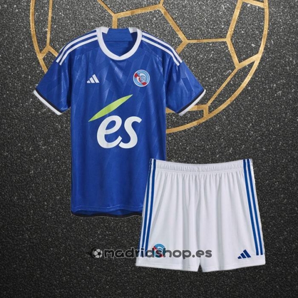 Camiseta Strasbourg Primera Nino 23-24