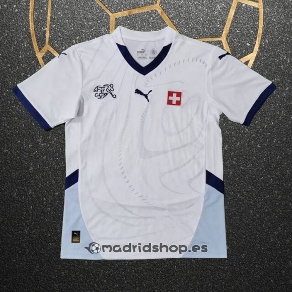 Tailandia Camiseta Suiza Segunda Eurocopa 2024