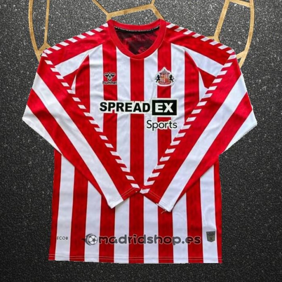 Camiseta Sunderland Primera Manga Larga 24-25