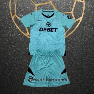 Camiseta Wolves Portero Primera Nino 24-25